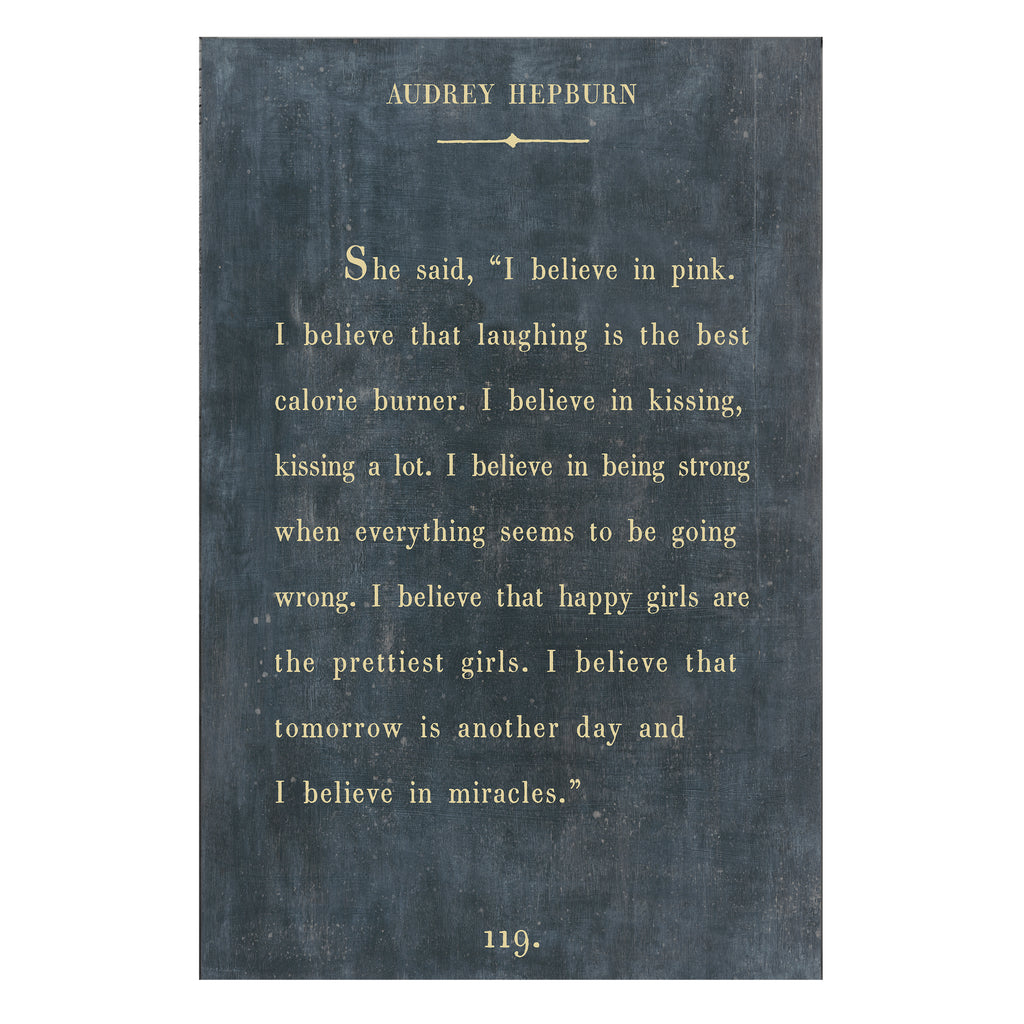 Audrey Hepburn Art Print - Gallery Wrap