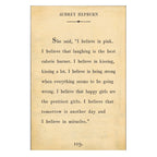 Audrey Hepburn Art Print - Gallery Wrap