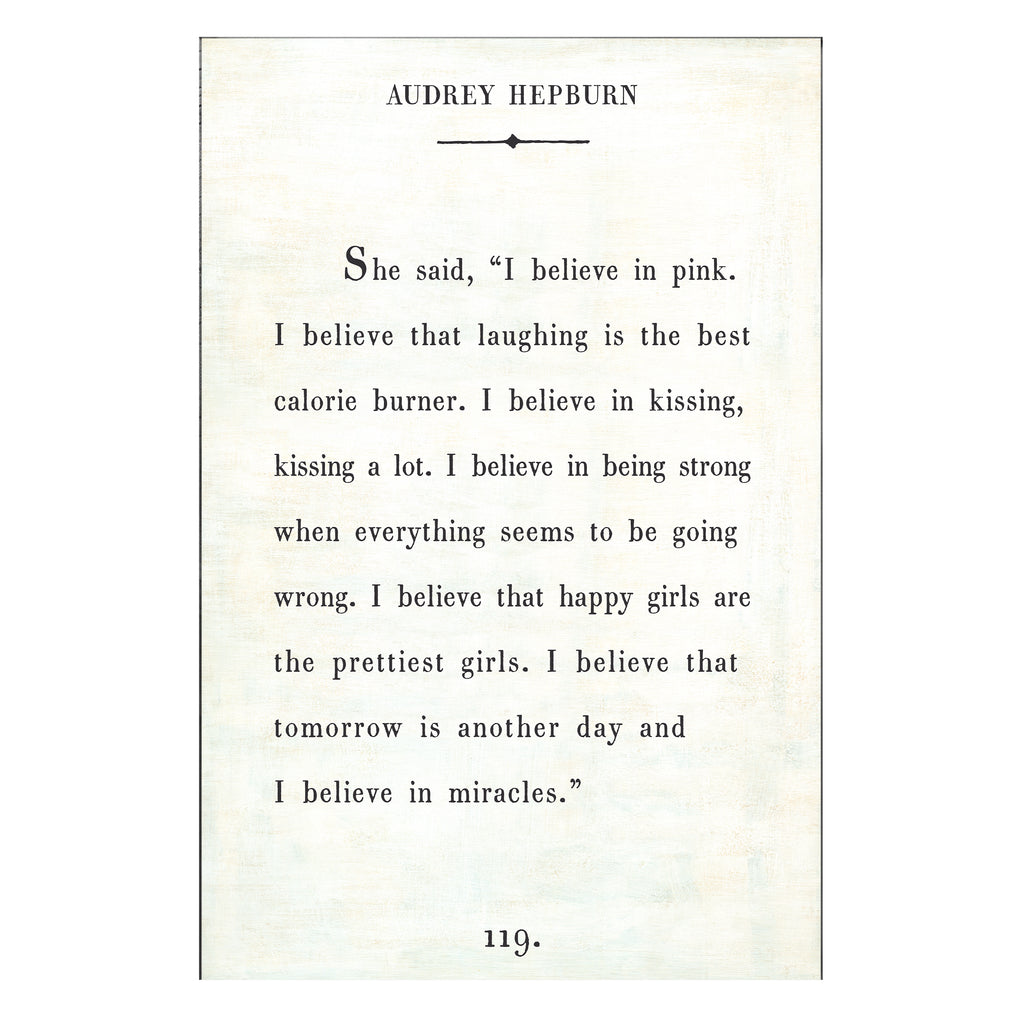 Audrey Hepburn Art Print - Gallery Wrap