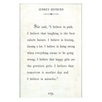 Audrey Hepburn Art Print - Gallery Wrap