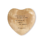 You've Always Had The Power Heart Decoupage Plate 6x6