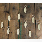 Brass Hotel Keychain- Set Of 10