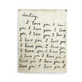 Letter For You Hand Painted Wall Tarp - 36x48