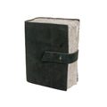 Dark Turquoise Big Daddy Scratched Leather Journal - 8x6