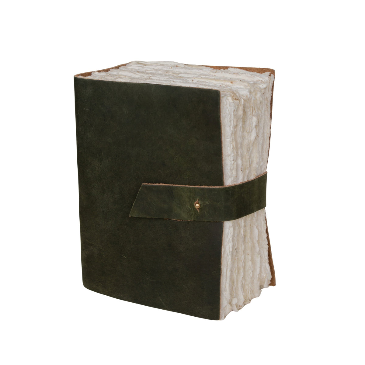Evergreen Big Daddy Scratched Leather Journal - 8x6