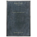 Book Collection Custom Art Print - Grey Wood - Oversized