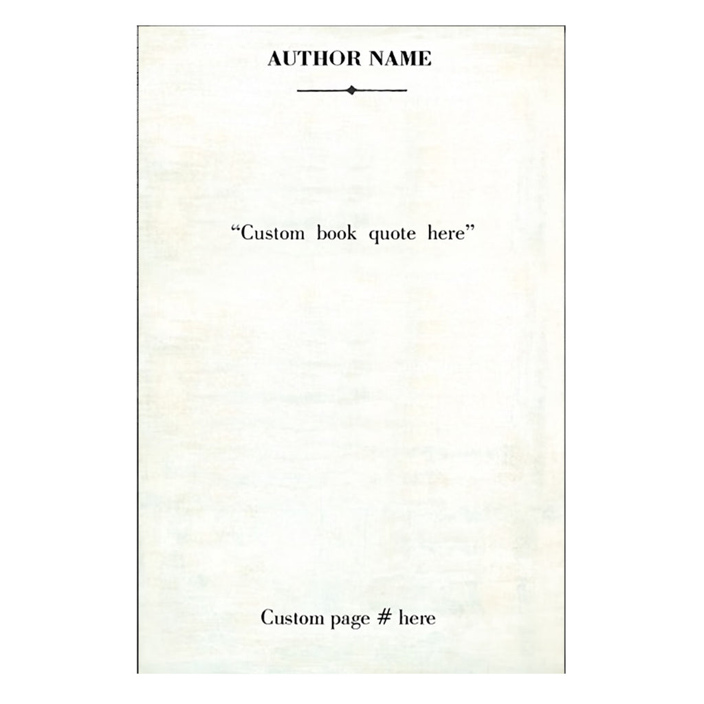 Book Collection Custom Art Print - Gallery Wrap