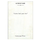 Book Collection Custom Art Print - Gallery Wrap