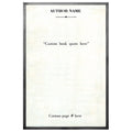 Book Collection Custom Art Print - Grey Wood