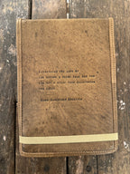 Everything You Look Signature Leather Journal - Maple