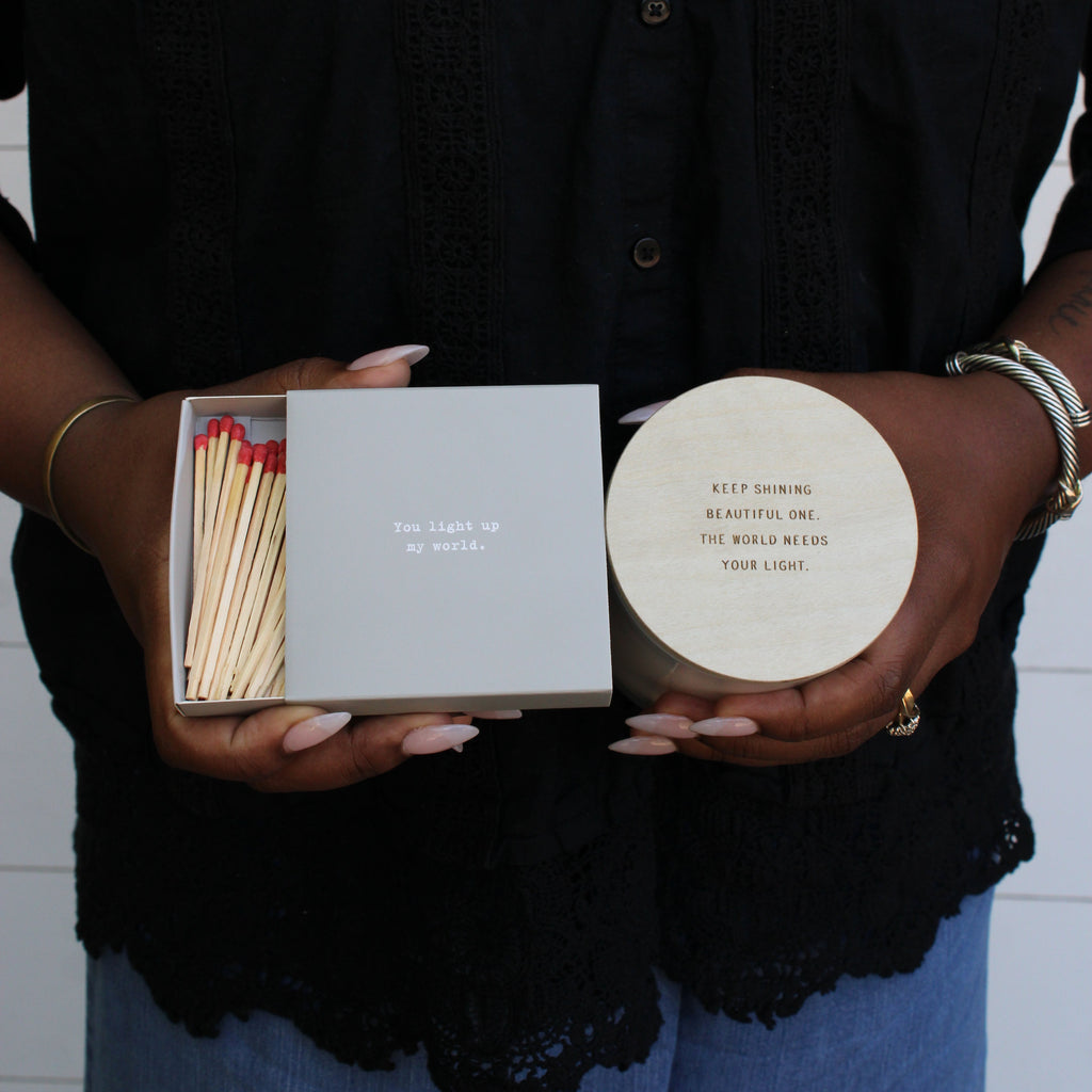 Keep Shining Beautiful One Lightkeeper Candle