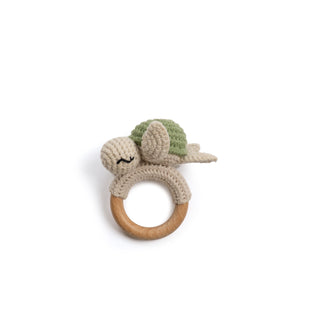 Crochet Sea Turtle Teething Ring