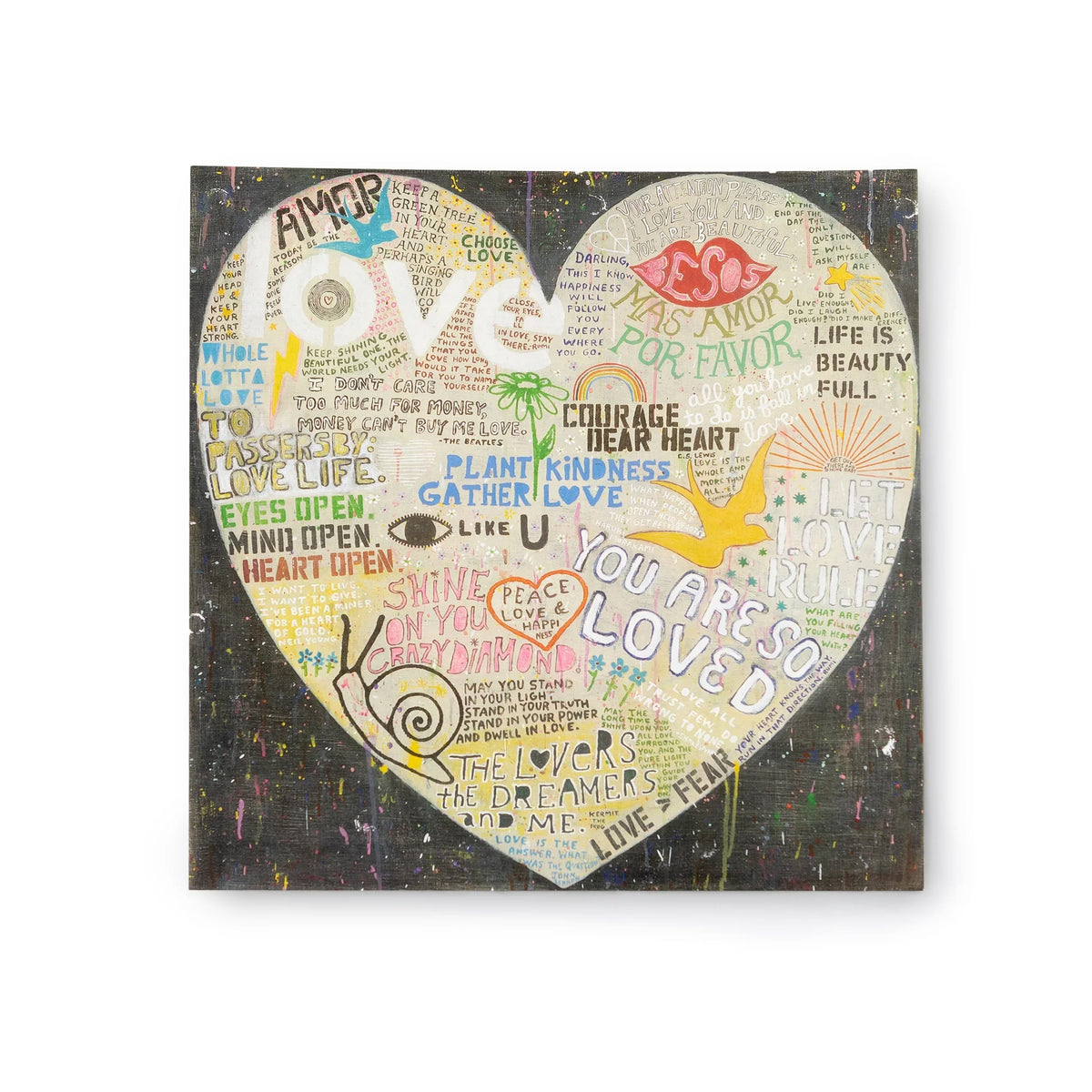 Choose Love Art Tile