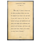 Constance Spry Art Print - Grey Wood