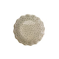 Bunch Of Buds Scalloped Round Decoupage Plate - 5in