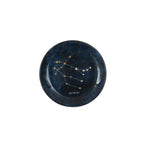 Gemini Round Decoupage Plate - 4in