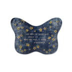 Just When The Caterpillar Thought Butterfly Decoupage Plate 6x4.5