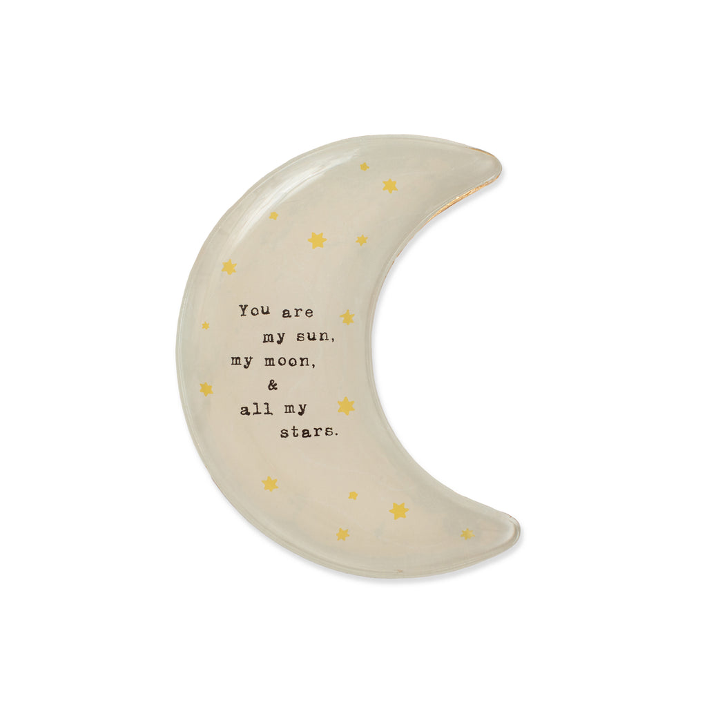 My Sun, My Moon Small Moon Decoupage Plate – Sugarboo & Co Wholesale