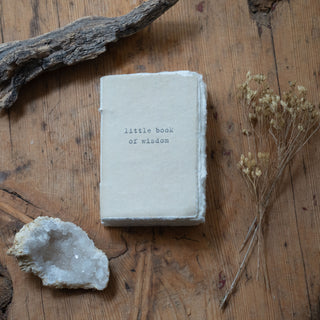 ^Little Book Of Wisdom in Sand - Deckled Edge Little Book of Collection 2" x 3"