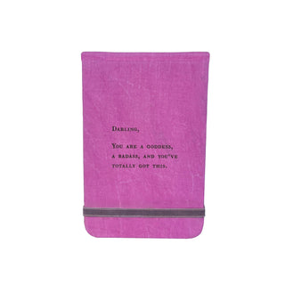Darling Fabric Notebook-3.5"x5.5"