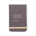 Tomorrow Belongs Fabric Notebook