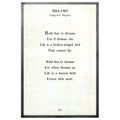 Dreams Art Print - Grey Wood