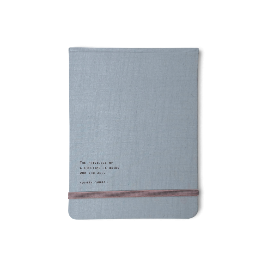 The Privilege Of A Lifetime Fabric Notebook