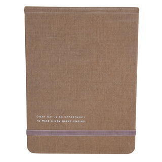 Every Day Is An Opportunity Fabric Notebook-6"x8"