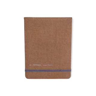 Be Prepared Fabric Notebook