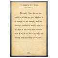 Frederick Buechner Art Print - Grey Wood