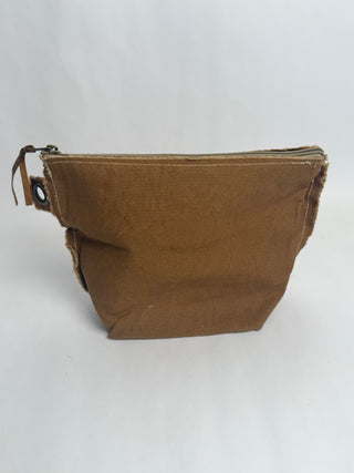 Washed Canvas Zip Bag - Assorted Set of 10