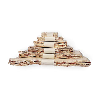 3x5 Handmade Cotton Paper Bundle - Cream