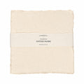 9x9 Handmade Cotton Paper Bundle - Mixed Natural