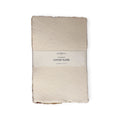 7x11 Handmade Cotton Paper Bundle - Mixed Natural