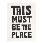 This Must Be The Place Handmade Paper Print - 12x16