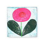 Happy Flower Art Tile
