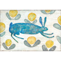 Happy Hare Art Print - Gallery Wrap