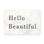 Hello Beautiful Art Tile