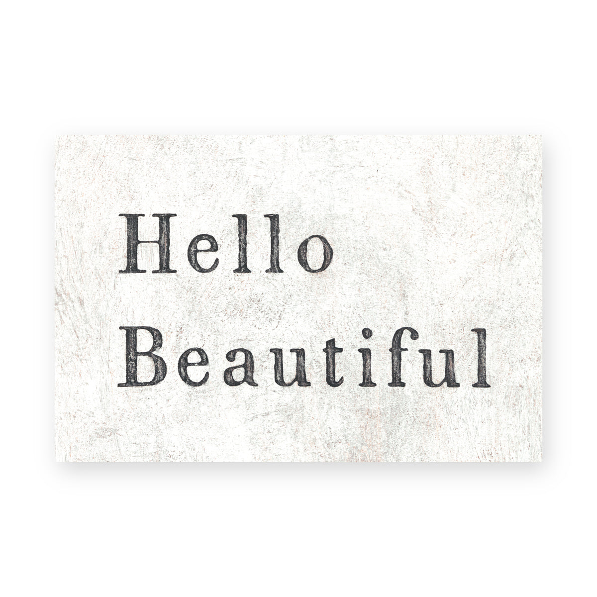 Hello Beautiful Art Tile