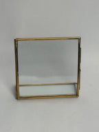 Square Brass Standing Frame 5x5