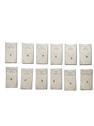 Zodiac Necklace Collection 1- Set of 12