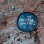 Courage Dear Heart Paperweight