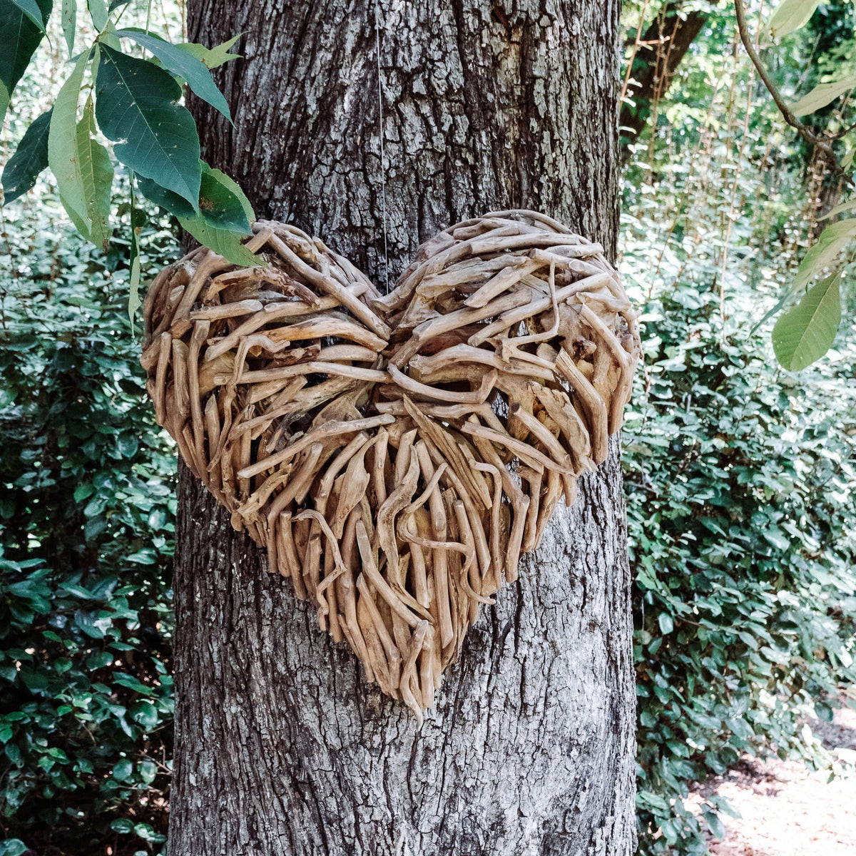 Heart Driftwood 30"