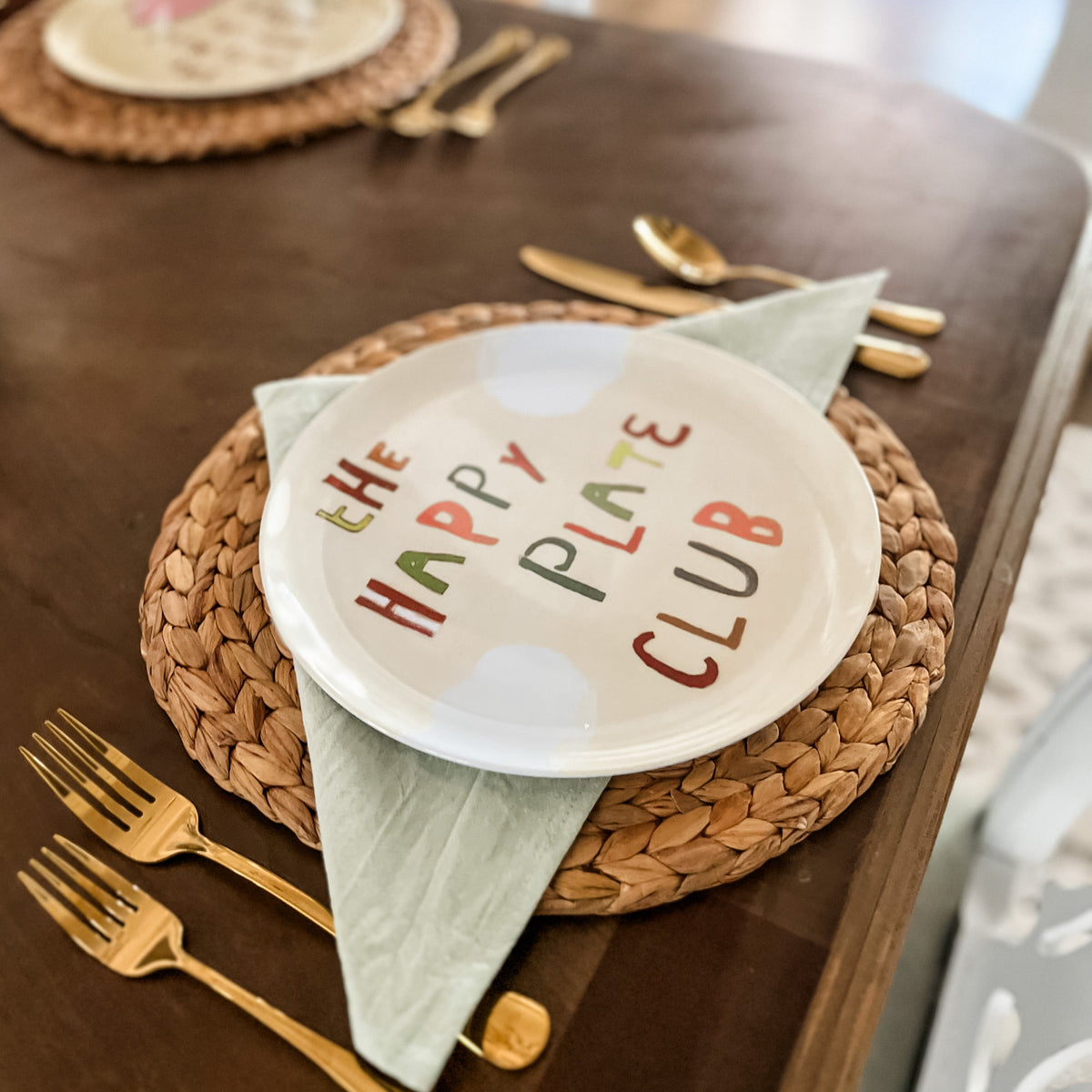 The Happy Plate Melamine Plate Collection- Assorted Set of 8