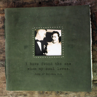 "I Have Found The One"  Photo Keeper 12" x 12"-Moss
