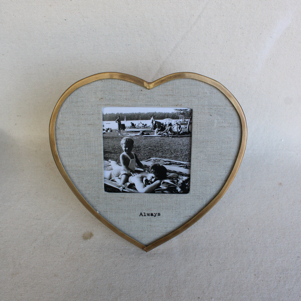 Always Brass Linen Frame 6.25x6.25