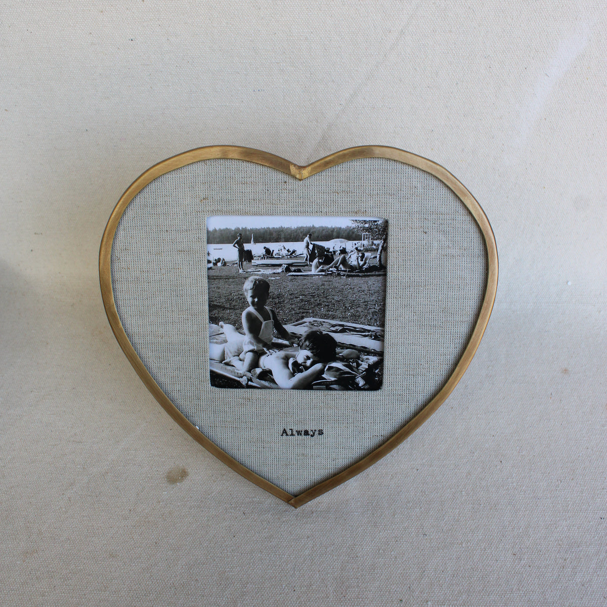 Always Brass Linen Frame 6.25x6.25