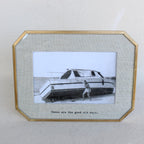 Good Old Days Brass Linen Frame 8.5x7.5