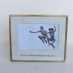 My Favorite Thing Brass Linen Frame 8x7