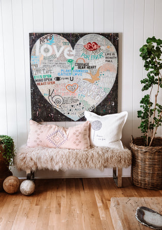 Choose Love Art Print in Black - Quick Ship